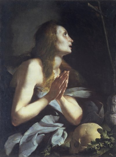 De Magdalena, 1617-18 door Bernardo Strozzi